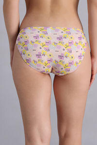 Zivame Retro Vibes Low Rise Full Coverage Bikini Panty - Violet Tulle — thumbnail 5